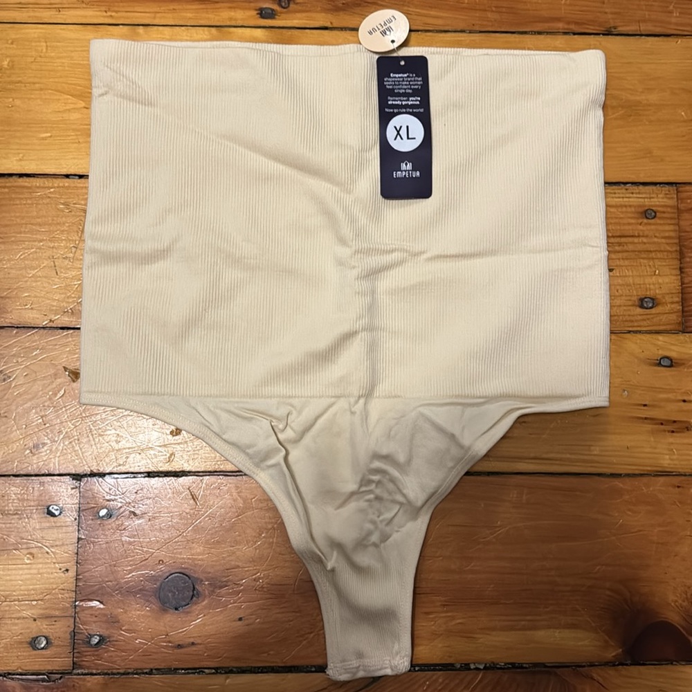 High Waisted Shapewear Thong